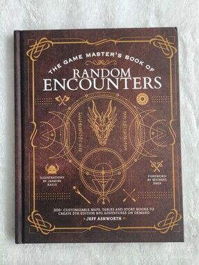The Game Master’s Book of Random Encounters Hardcover 5E Dungeons And Dragons